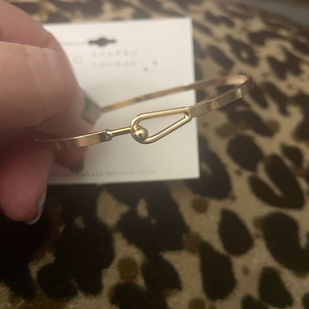 LC Lauren Conrad Gold Bangle Bracelet